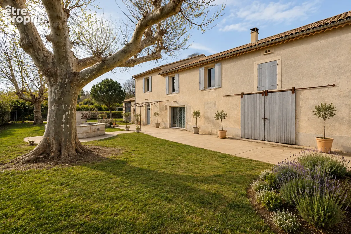 Mas en pierre avec salle de réception 240 m² . Gîtes .Mariages . Entre Uzès et Orange - photo 2