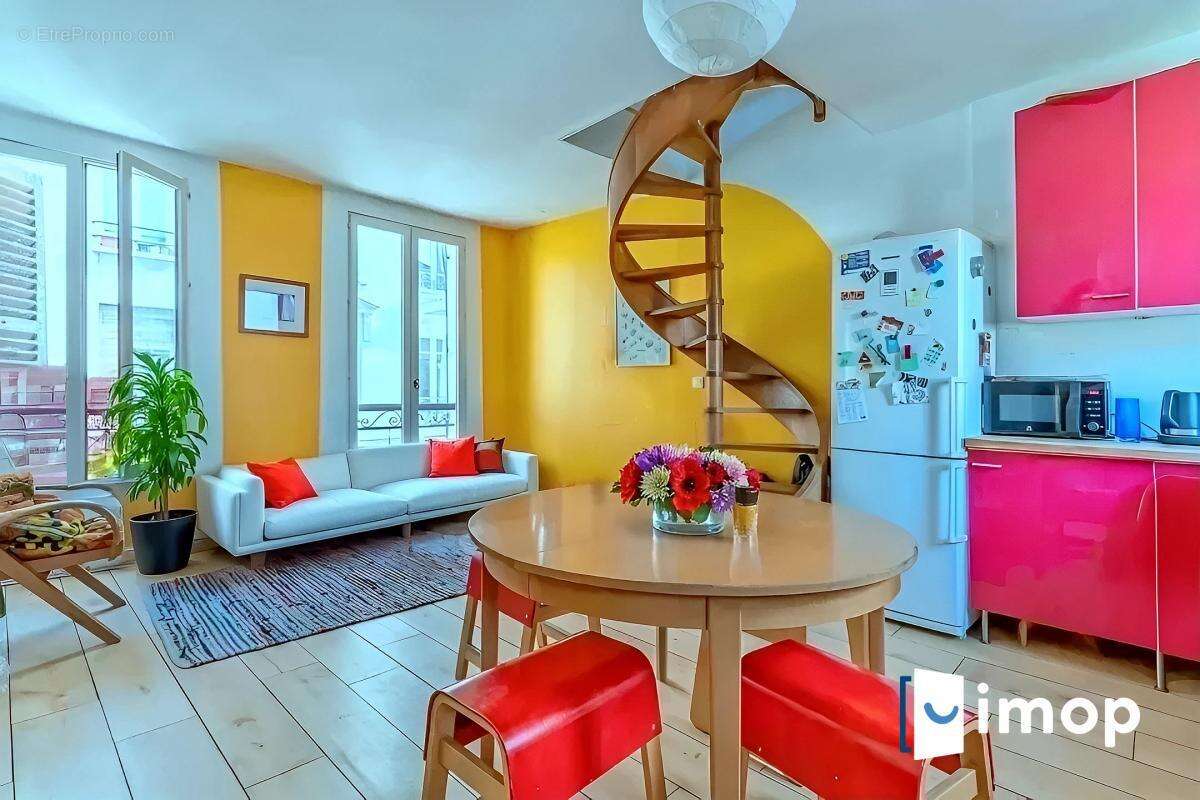 Immeuble de 2 duplex avec jardin à 2 min du Métro 13 Porte de Paris - photo 9
