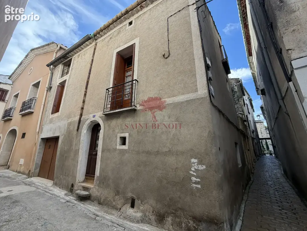 Exclusivite a vendre aniane maison de village avec garage - photo 1