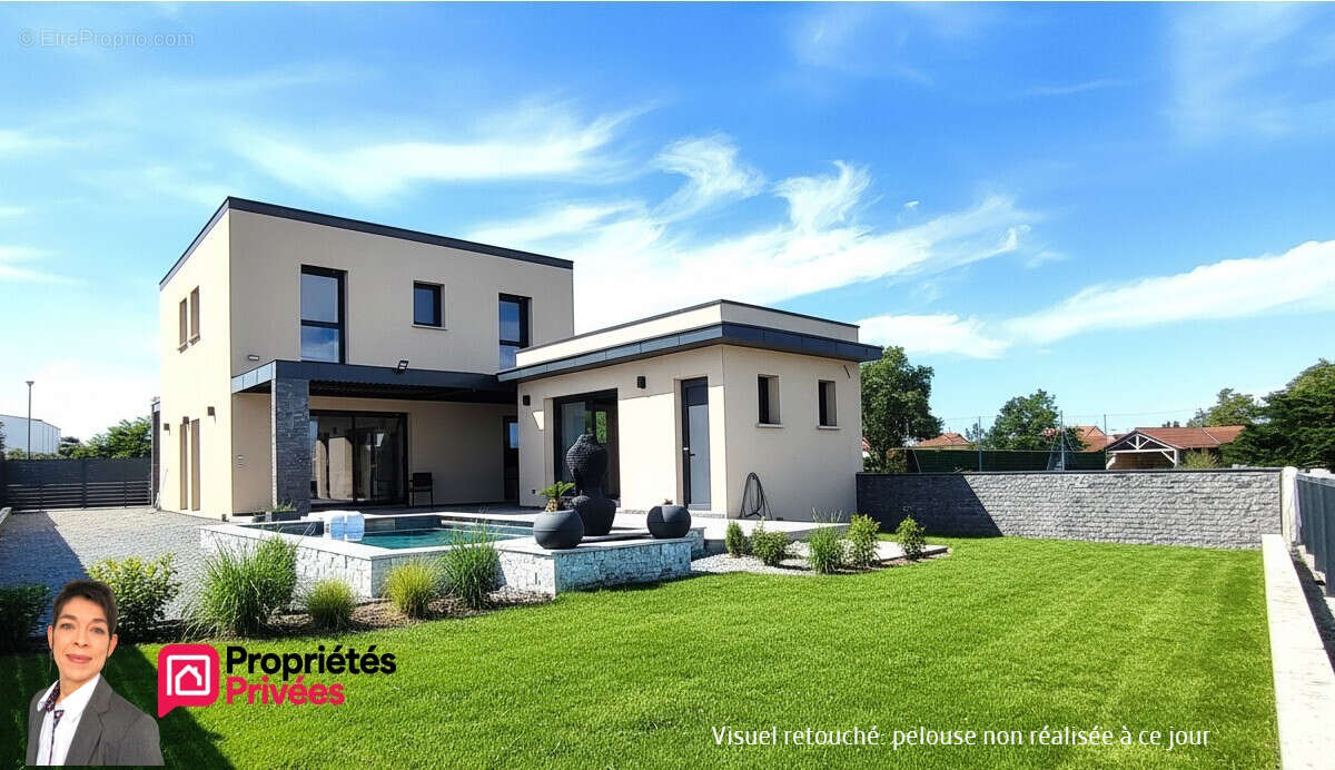 ROANNE (42300)  Villa contemporaine avec piscine, suite parentale et dépendance aménagée - photo 17