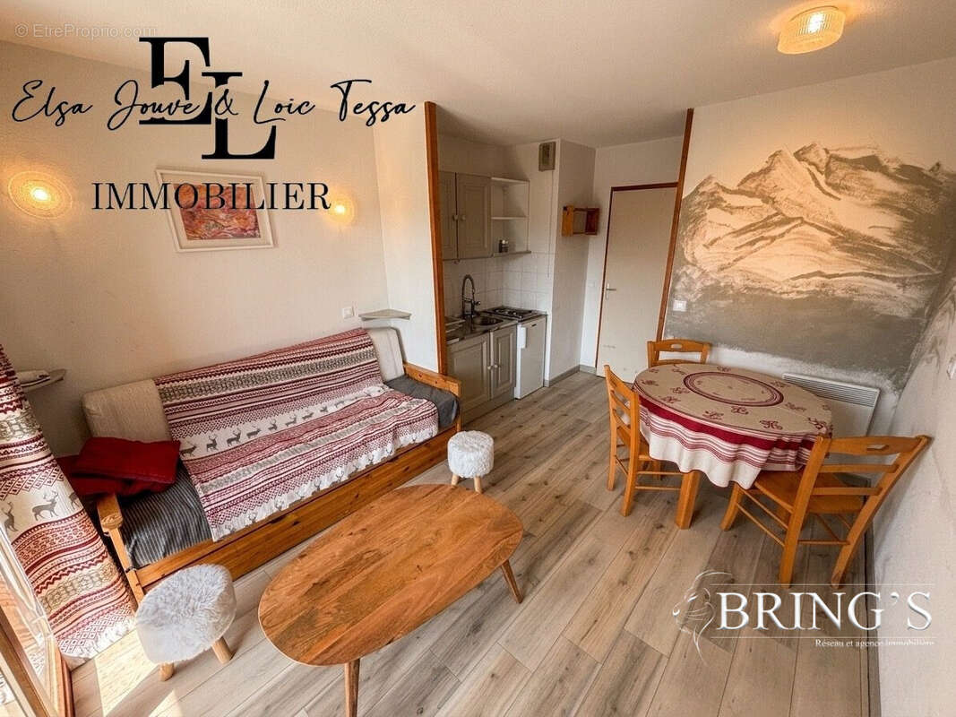 Appartement 28 m² à La Cluse  - photo 2