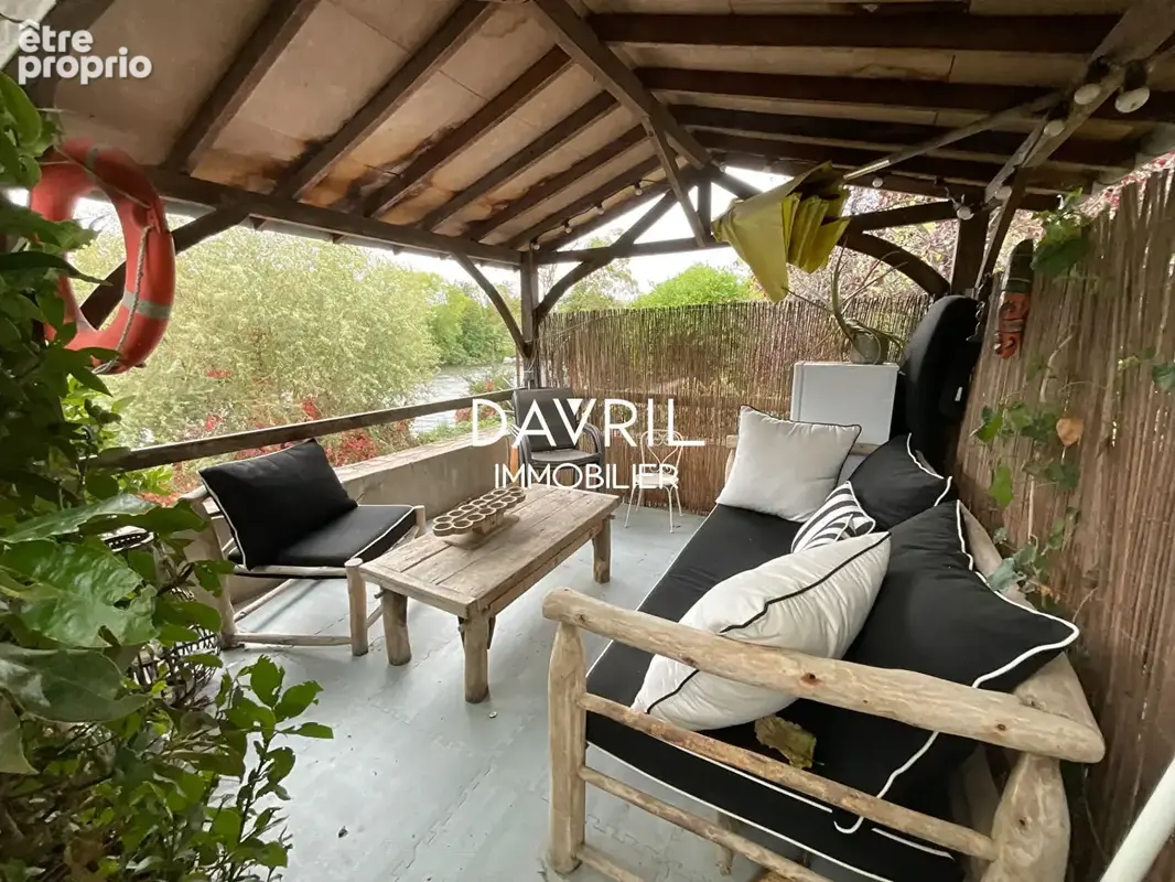 Andrésy * exclusivité * situation idéale / volumes - cachet - beau jardin / vue seine - photo 21