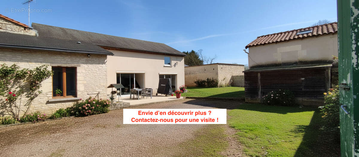 Neuville de Poitou - Secteur Bellefois - Maison 4 chambres (possibilité 5) + 1 studio indépendant à rénover de 34m2) - photo 13