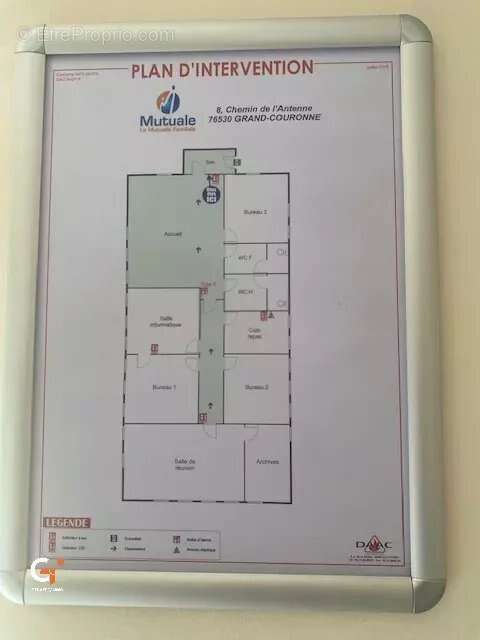 BUREAUX 210 m² Les Essarts Grand Couronne - photo 7