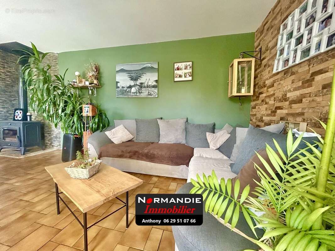  À VENDRE – Maison de plain-pied avec sous-sol complet sur la commune de Bolleville (76210) - photo 7