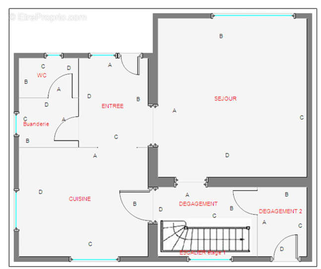 Maison à LONGUEVILLE-SUR-SCIE