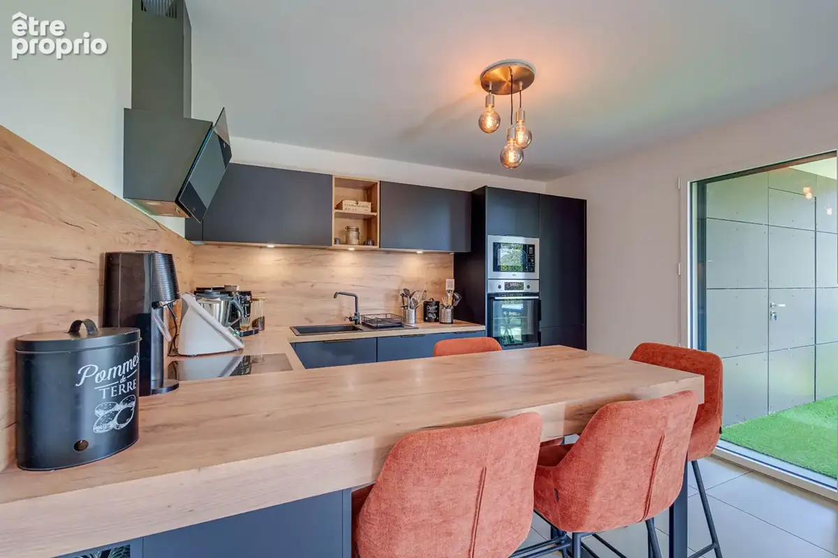 Appartement Neuvecelle 3 pièces 79.4m² en rez-de-jardin - photo 3