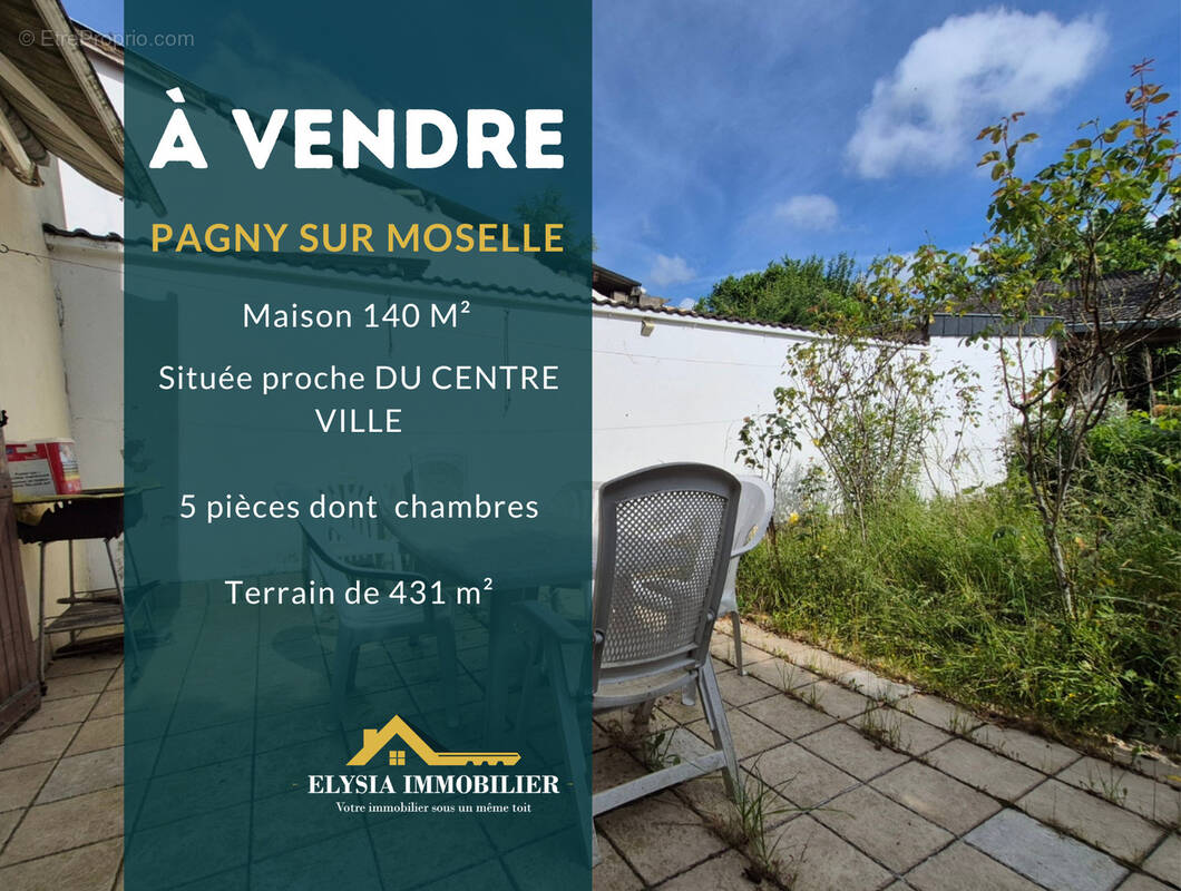 Maison à PAGNY-SUR-MOSELLE