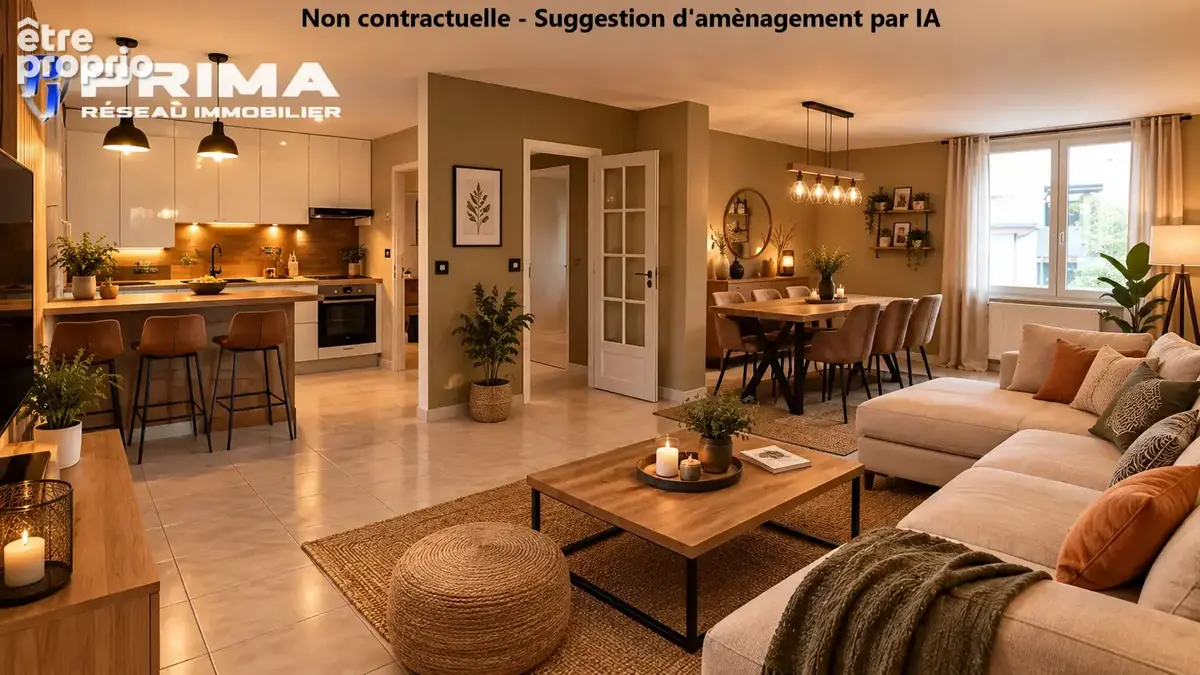 Grenoble (38000)   Bel appartement T3 traversant et lumineux de 68 m2 - photo 2