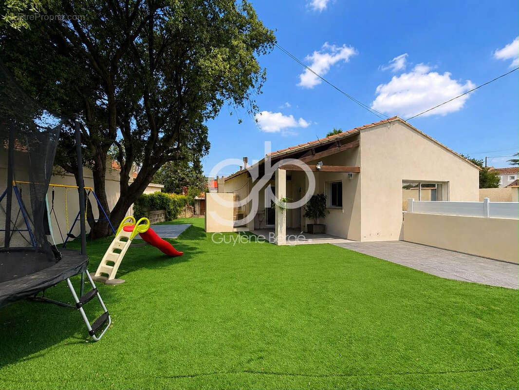 Maison plain-pied T4 102m2 piscine parcelle d’environ 500m2 Montpellier Plan des 4 Seigneurs - photo 10