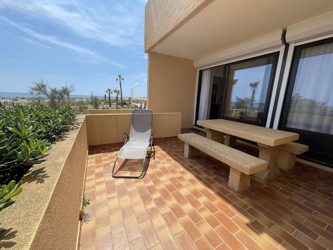 Le Barcarès Superbe T3 front de mer, vue mer avec pisicne accès direct plage ! - photo 34