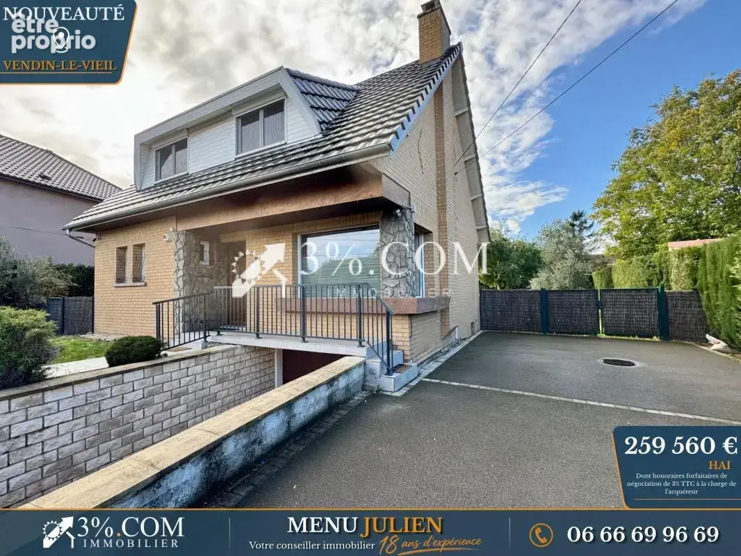 Nouveauté menu julien 3%.com   vendin-le-vieil - photo 1