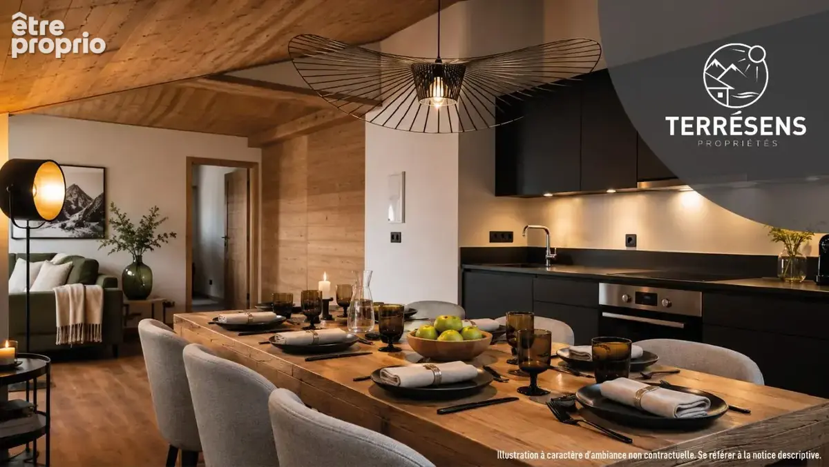 Appartement t5 duplex - résidence les chalets de l'adonis aux ménuires - photo 7