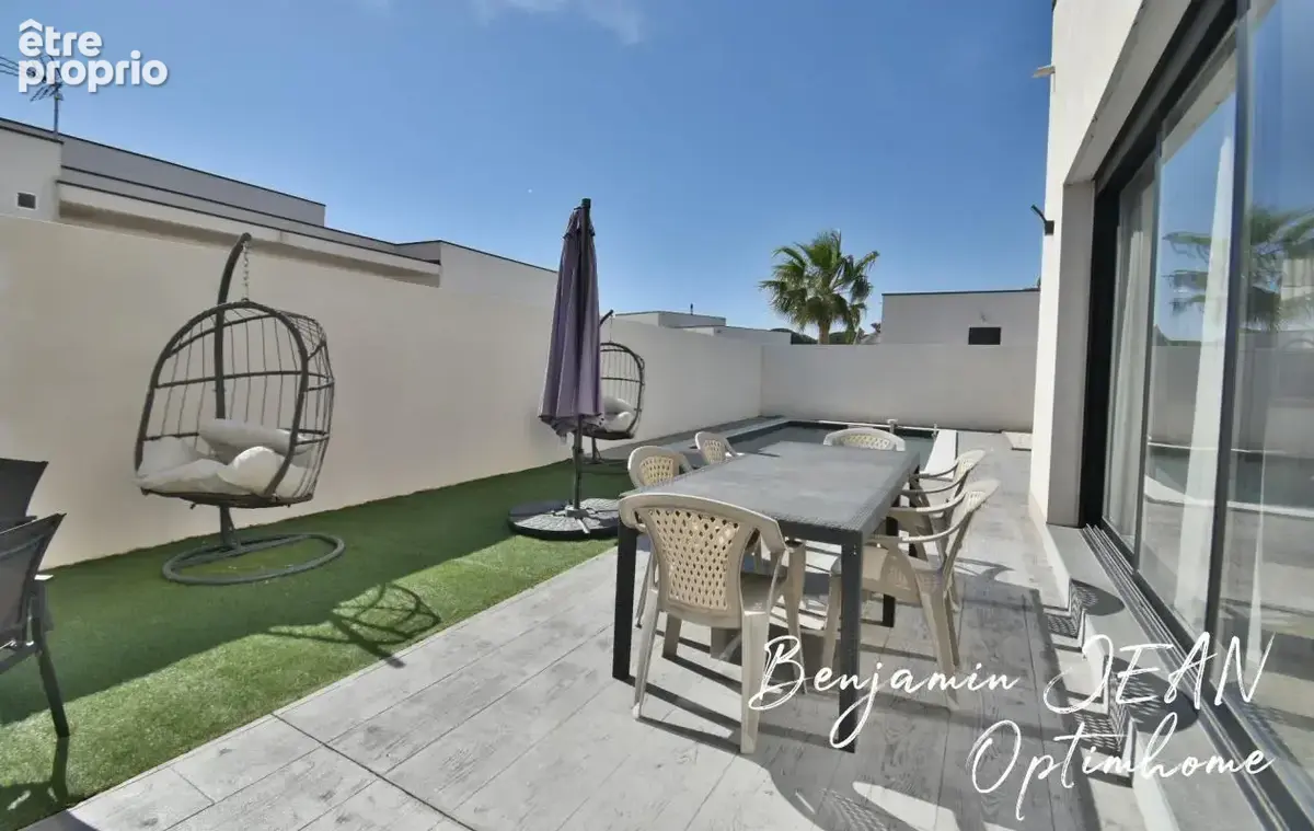 Maison récente de plain-pied avec piscine et garage à Sérignan - photo 3