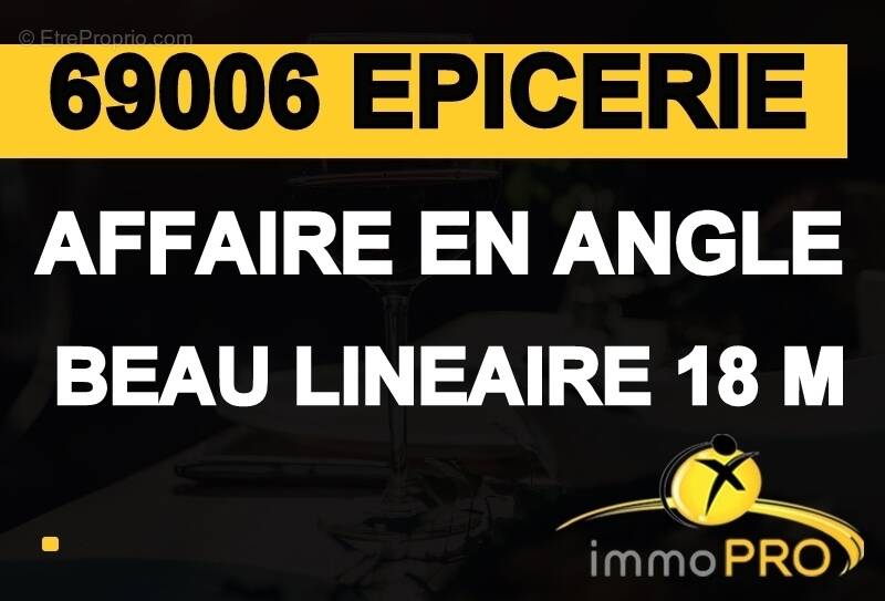 Commerce à LYON-6E