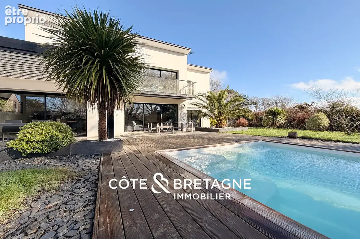 Maison avec piscine a pluneret dans le morbihan  réf : 202639 - photo 19