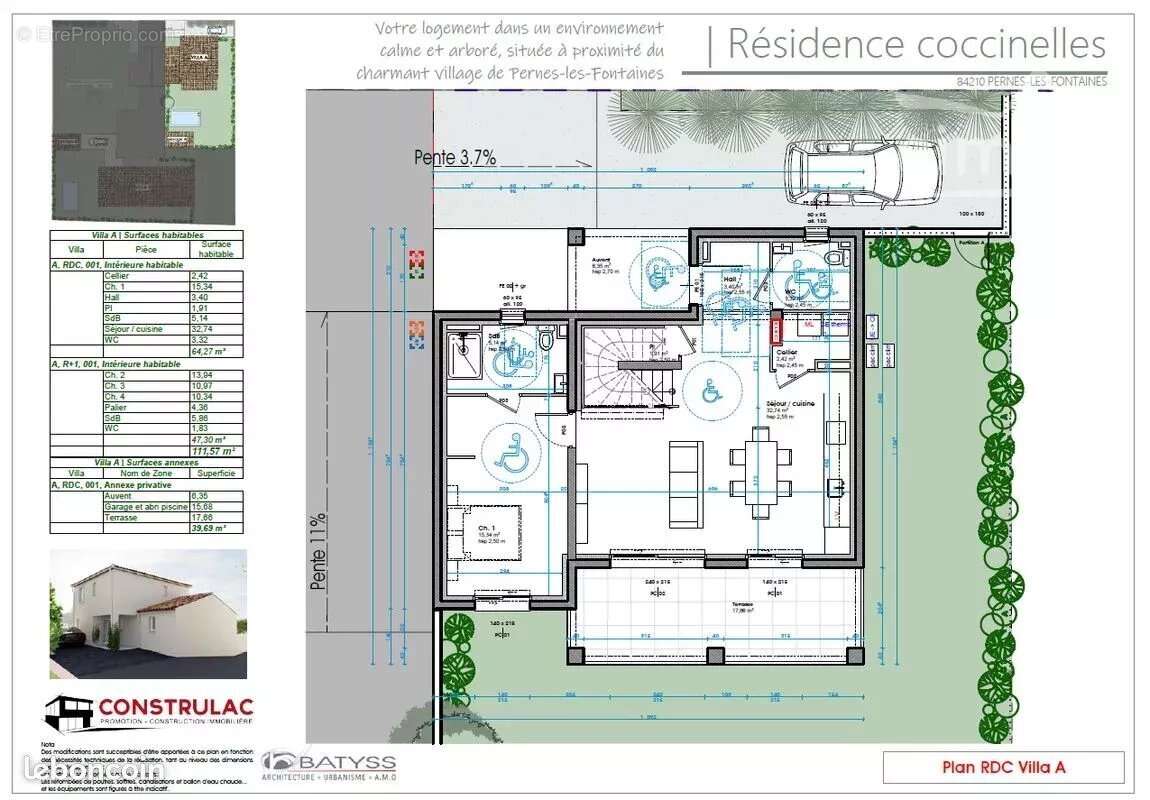 Maison à PERNES-LES-FONTAINES