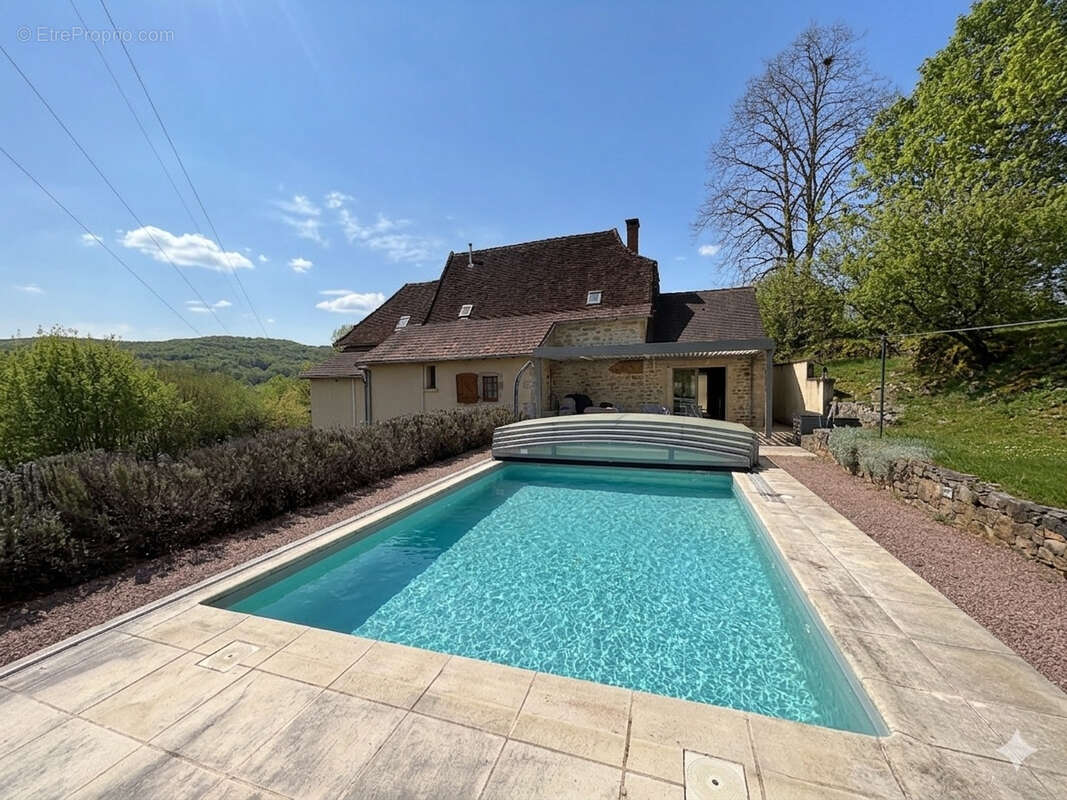 Maison en pierre rénovée Charme, Confort et piscine - photo 11