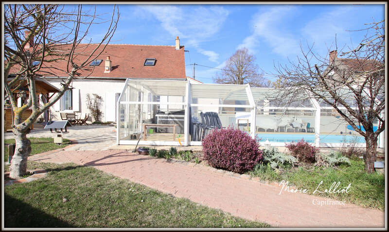 Maison à vendre 8 pièces, 204m², Puiseautin, 5 chambres, Piscine, Garage, Climatisation, Panneaux Solaires, Cave - photo 4
