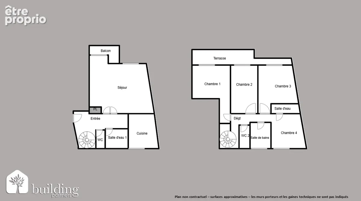 Levallois-Perret - Appartement 5 pièces 111,24 m² avec 11,50 m² de terrasse et parking - photo 4