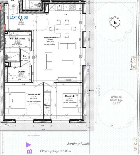 Appartement à SAINT-ANDRE-LE-GAZ