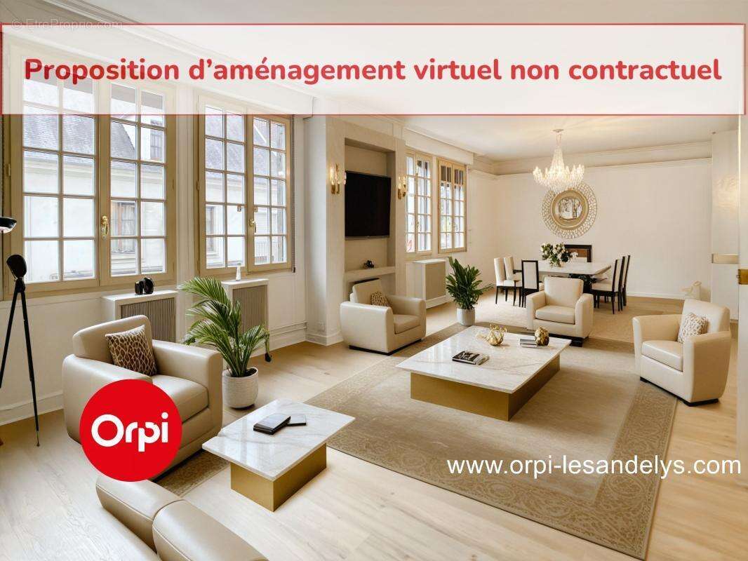 Appartement en duplex T5 - Centre Ville Les Andelys - Commerces aux pieds - photo 3