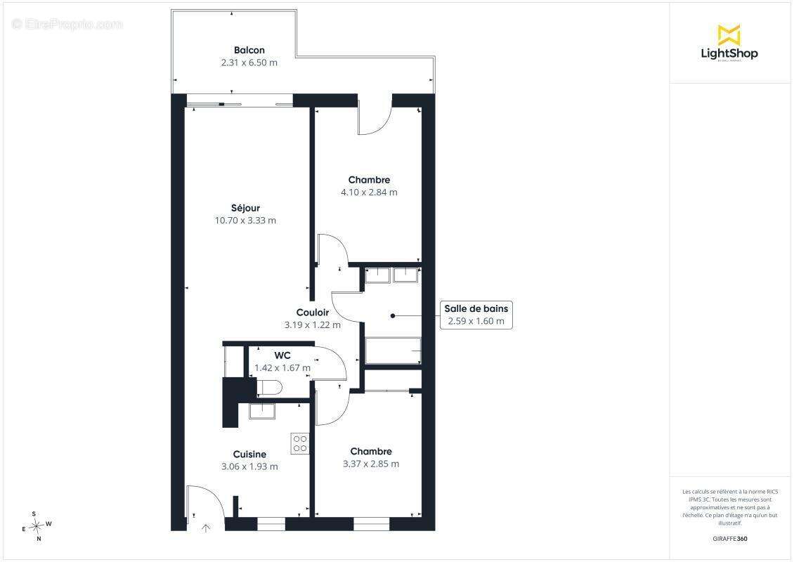 Appartement à BORDEAUX