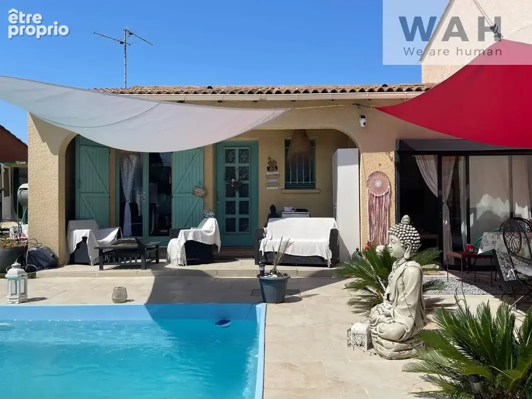 Maison t4 plain pied - jardin & piscine - 34400 lunel-viel - photo 3