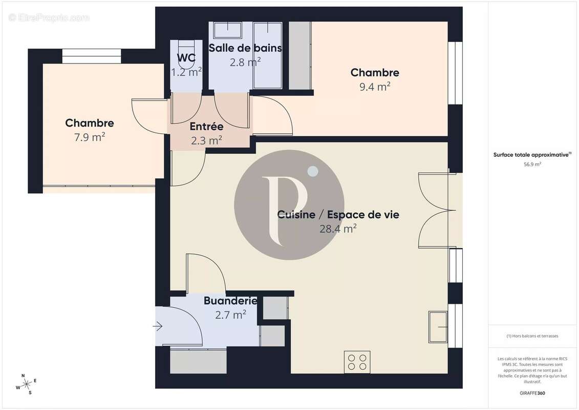 Appartement à CHATENAY-MALABRY