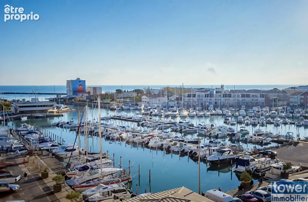Appartement carnon plage vue port et mer - photo 5