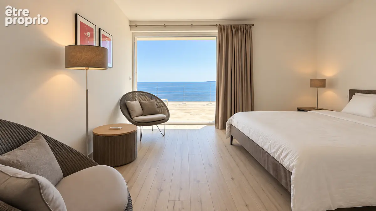 Vue mer panoramique golfe de st tropez propriete exceptionnelle 6 chambres piscine tout a pied - photo 13