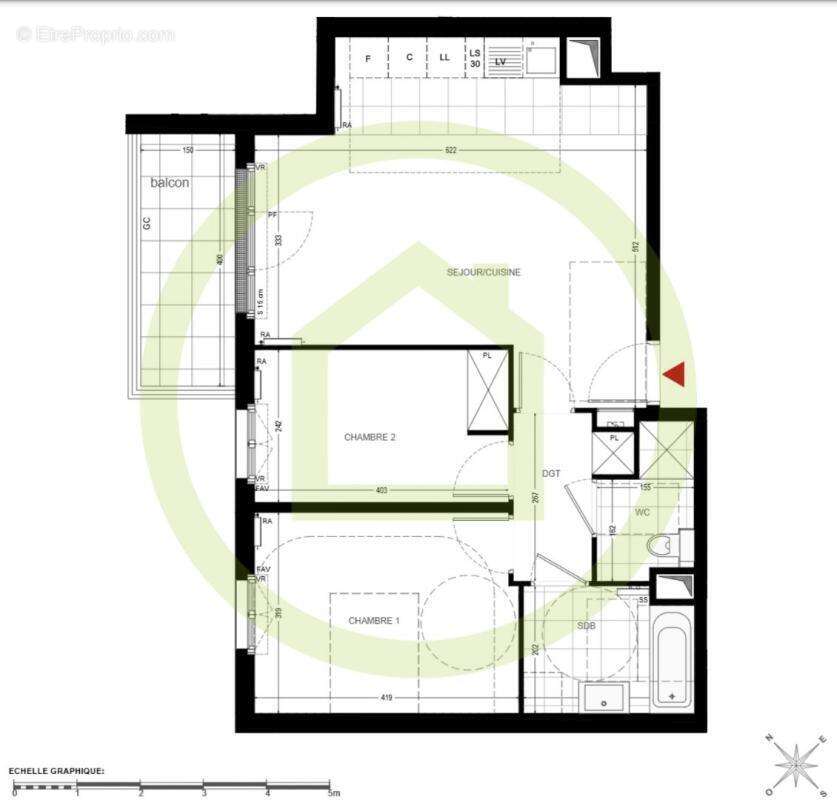 Appartement à ENGHIEN-LES-BAINS