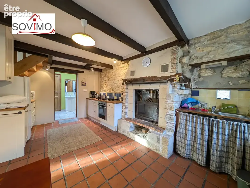 Authentique maison de campagne indépendante avec gîte, piscine et grand terrain en face - photo 22
