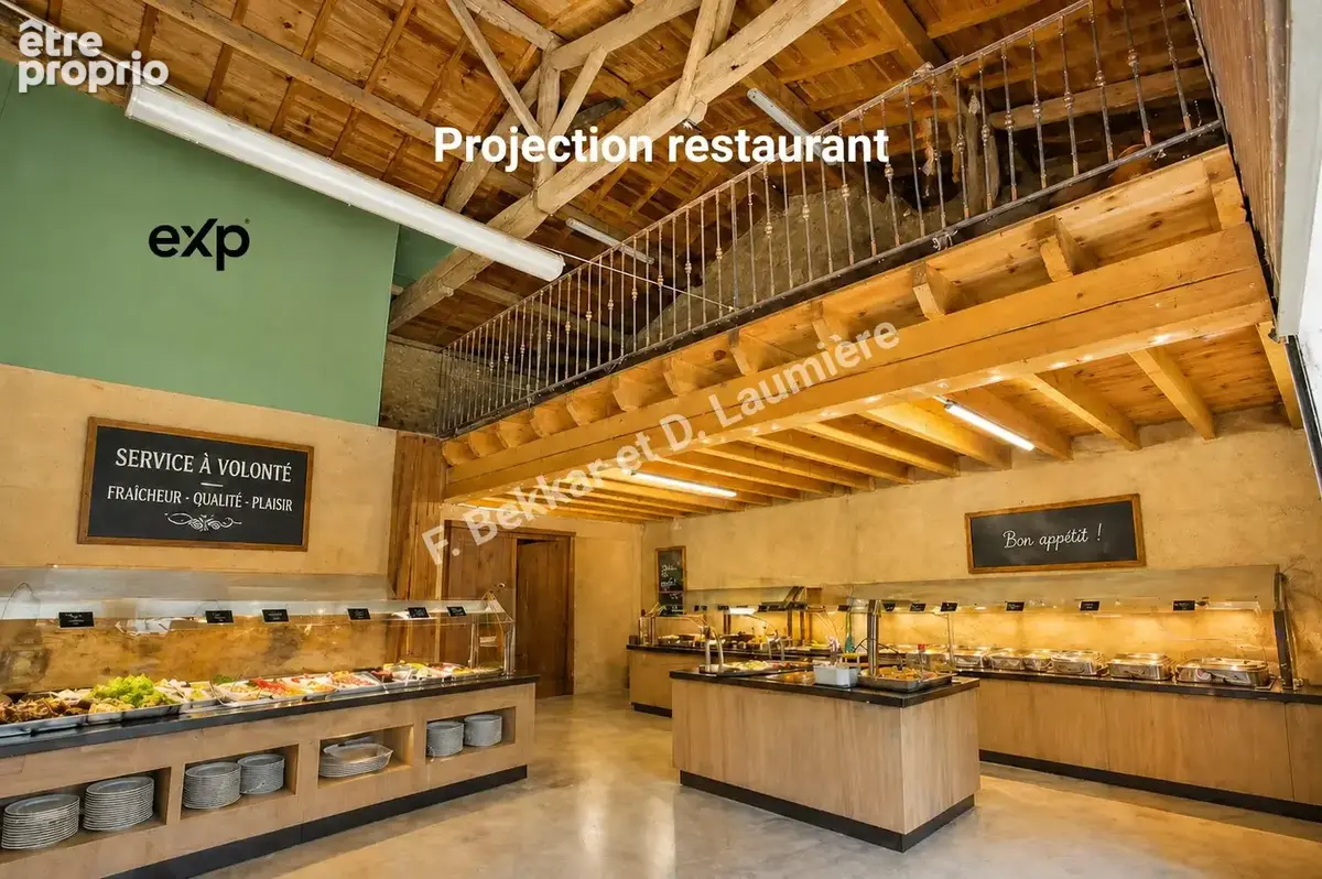 UN ESPACE RESTAURATION BUFFET A VOLONTE