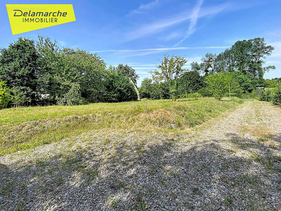 Terrain à bâtir de 2400m² viabilisé à Quettreville Sur Sienne avec cabanon raccordé aux réseaux - photo 6