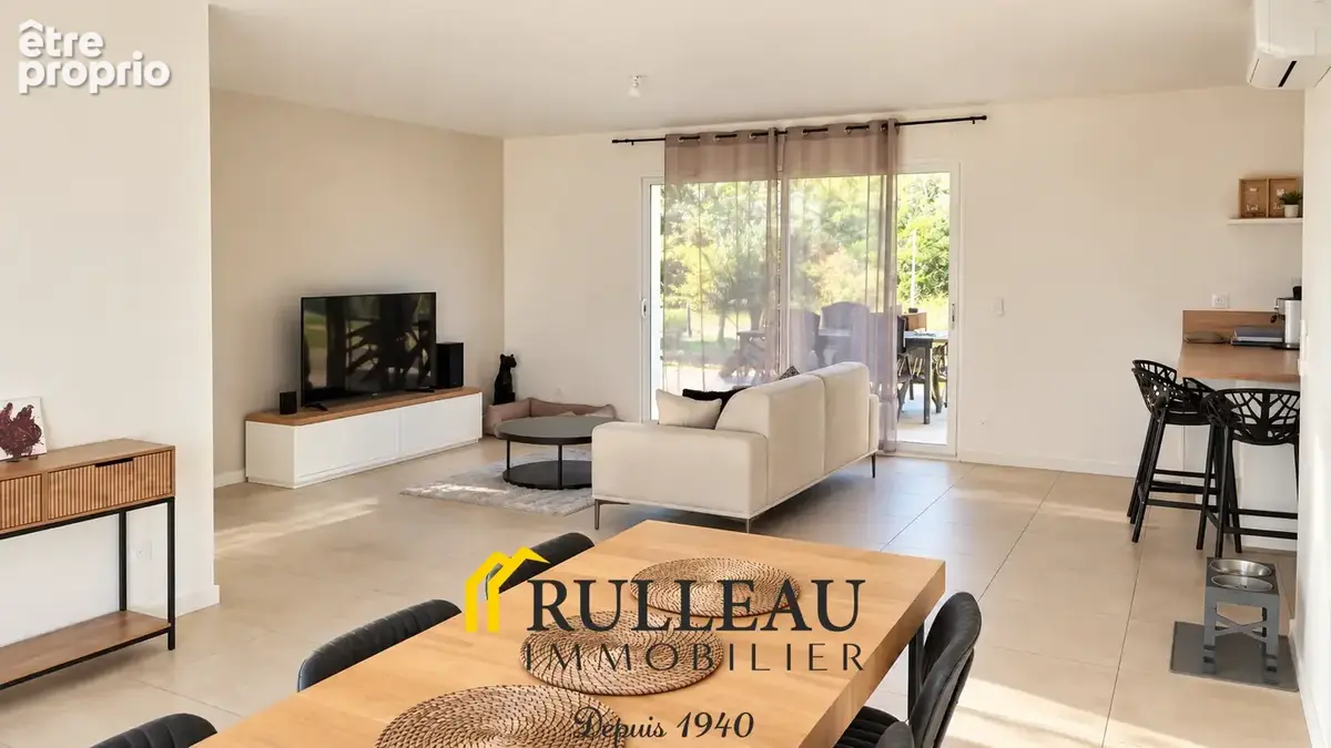 Maison de plain-pied de 108 m2 avec garage, terrain de 1 001 m2 et DPE A à Laruscade - photo 7