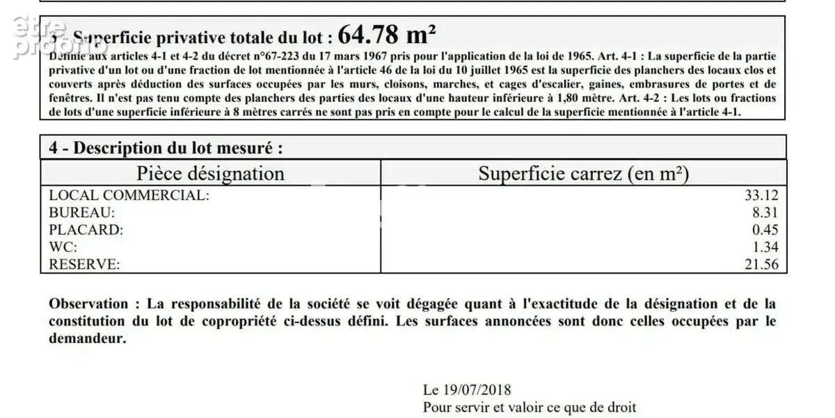Locaux/Biens immobiliers - photo 4