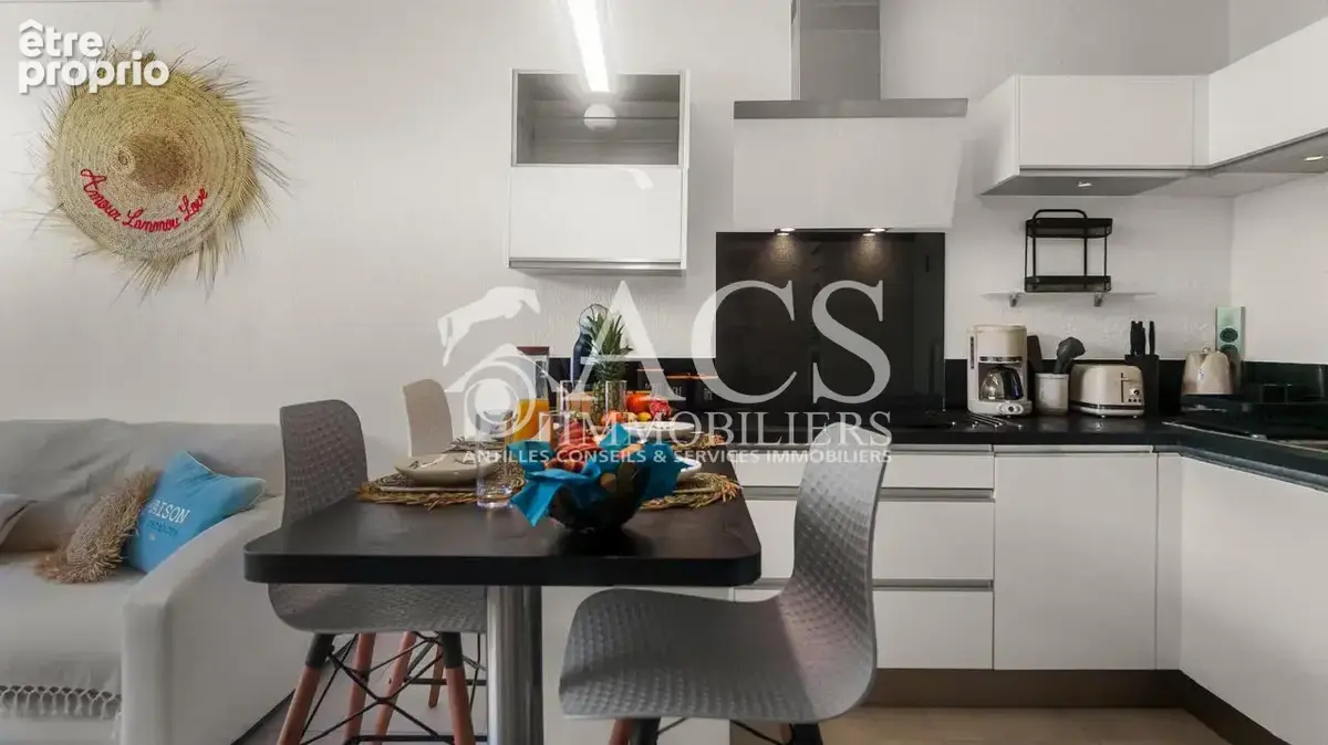 Appartement T3 en rez-de-chaussée à l'Anse Mitan - LES TROIS-ILETS - photo 12