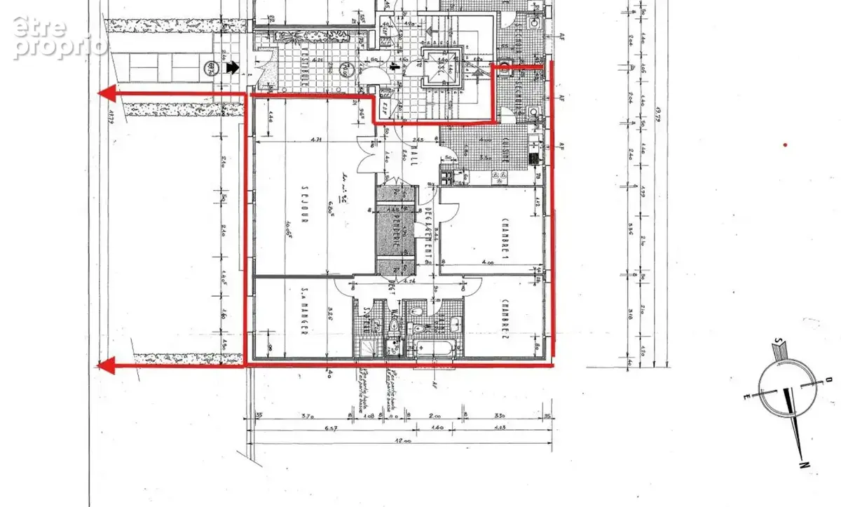 Exclusivite -  appartement t4 en rez-de-jardin - photo 7