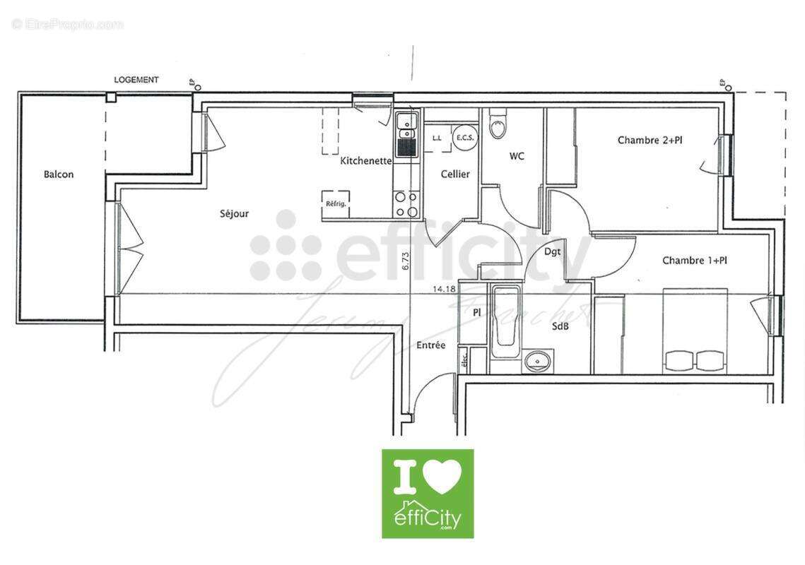Appartement à NIORT