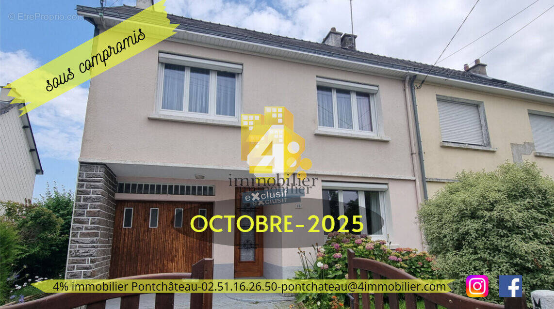 Maison à MONTOIR-DE-BRETAGNE