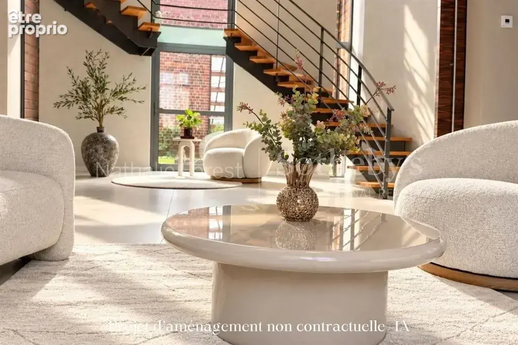 Vieux Lille , splendide Penthouse type 5 de 320 m2 , 3 terrasses , garage. - photo 7