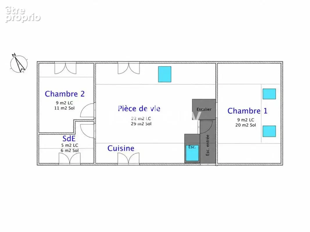 Appartement ancien - photo 2
