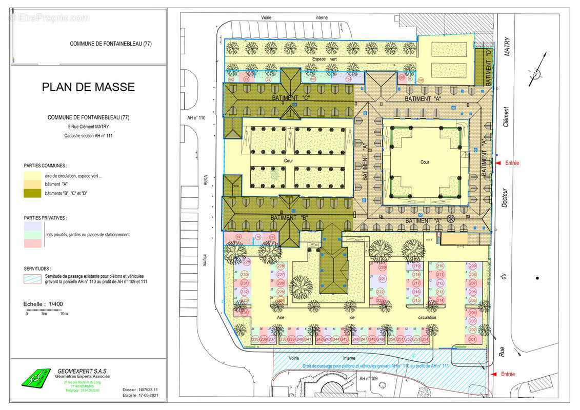Appartement à FONTAINEBLEAU