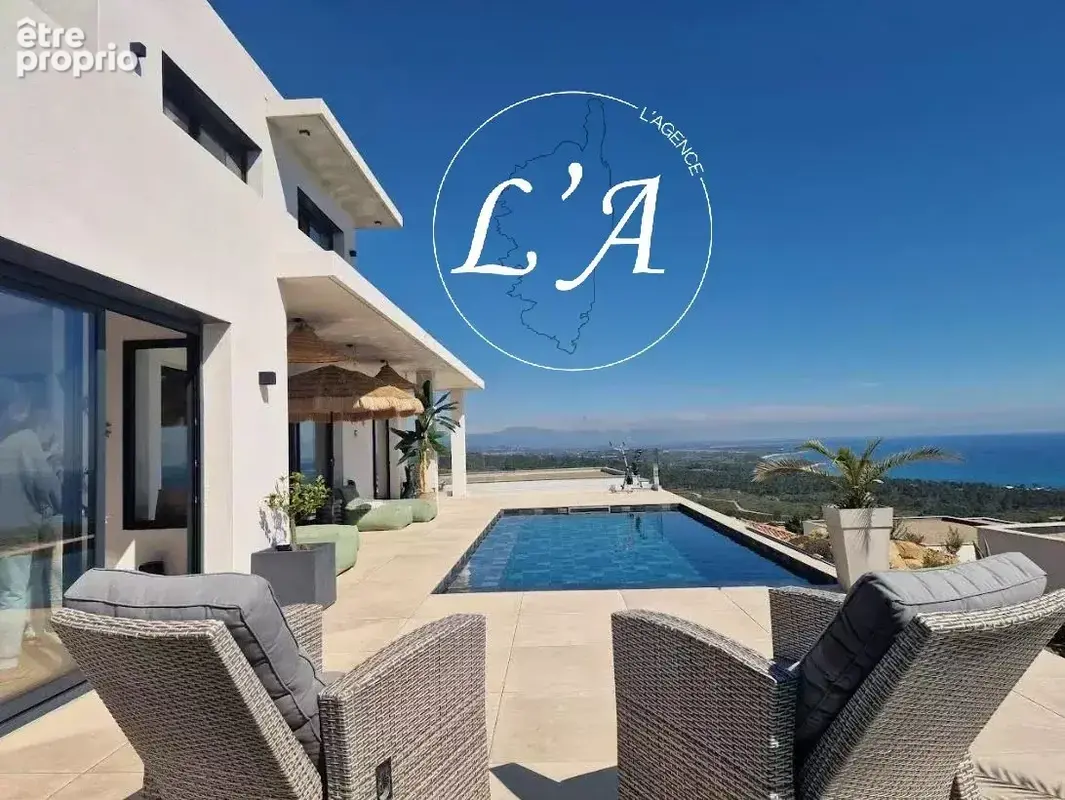 Solenzara – Villa vue mer panoramique avec piscine chauffée - photo 9