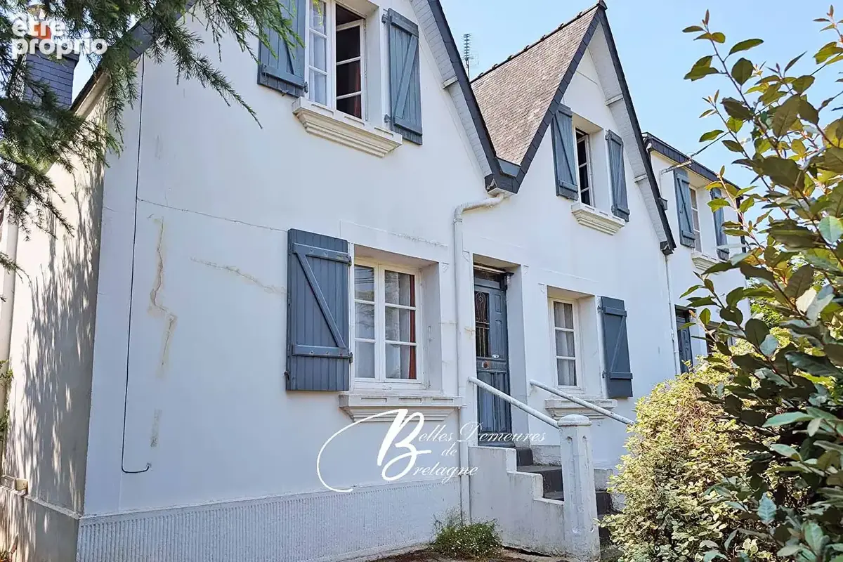 A vendre belle maison des années 50 avec terrain constructible à deux pas de la ria d'Etel - photo 5