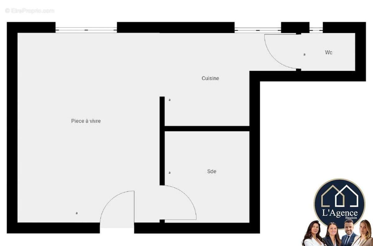 Appartement 25 m² à Rambouillet  - photo 4