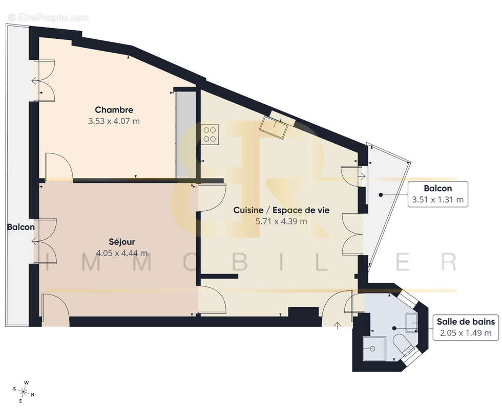 Appartement à PARIS-10E