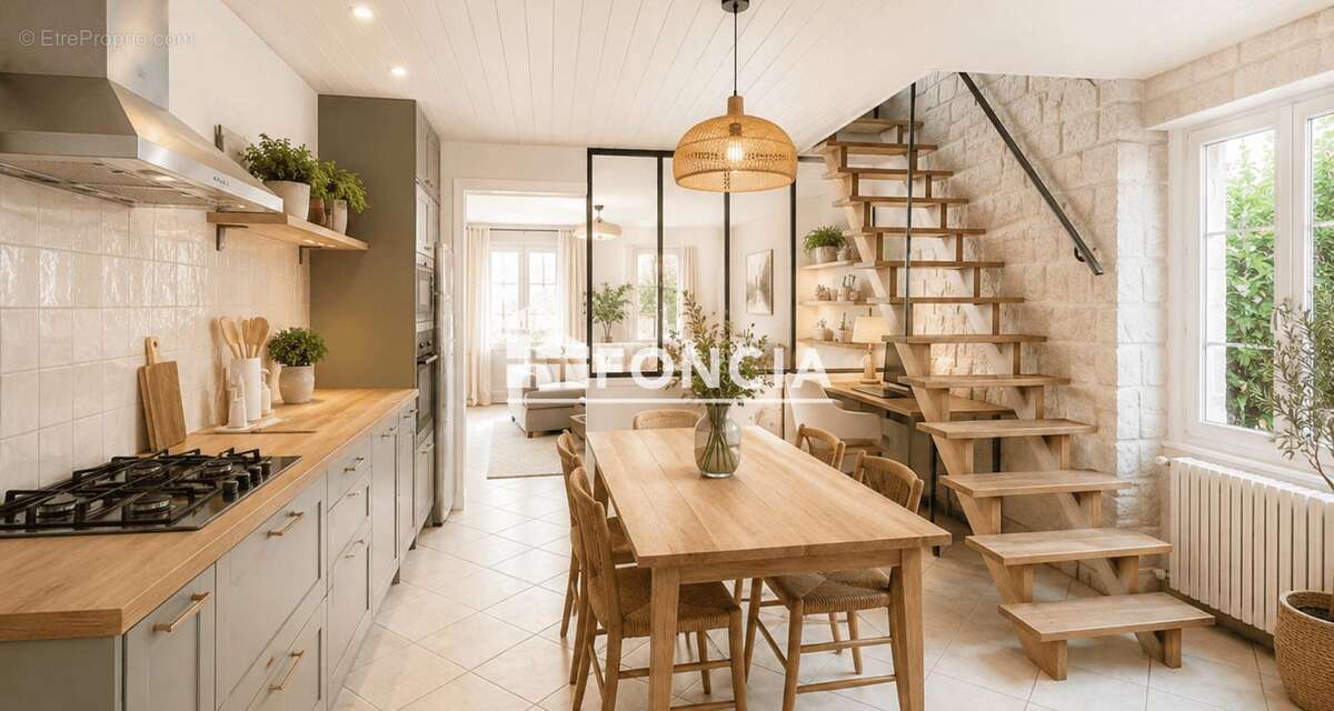 Jolie maison de ville avec exterieur - crolles - photo 3