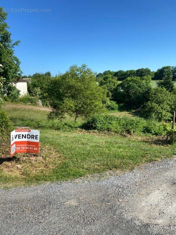 Terrain à RUELLE-SUR-TOUVRE